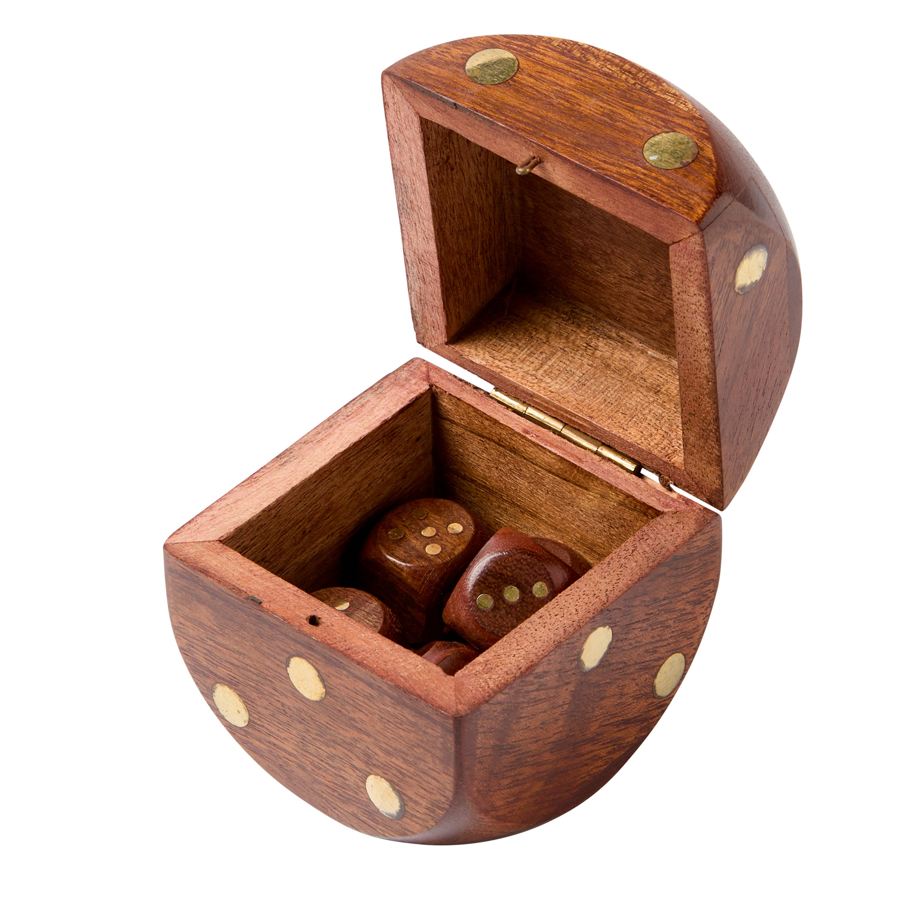 Paradox Collections - Wholesale Dice - Dice Box Brass1