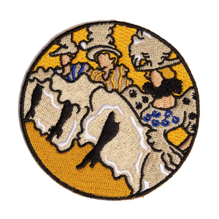 Patch - Mademoiselle Eglantine - Toulouse-Lautrec for wholesale by Today is Art Day