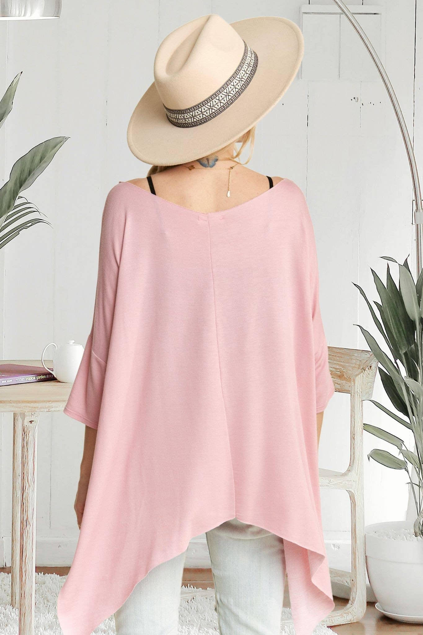 Madelyn – Großhandel Tunika – Damen – LYT9173-ÜBERGROßES AUSGESTELLTES TUNIKA-OBERTEIL12