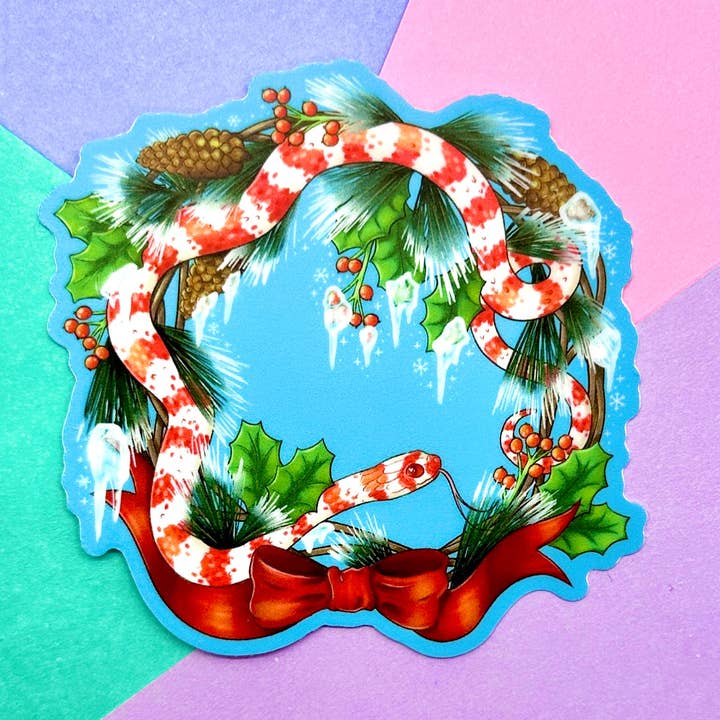 Autocollant de Serpent Laitier Wintergreen pour la vente par MarshyNoodle