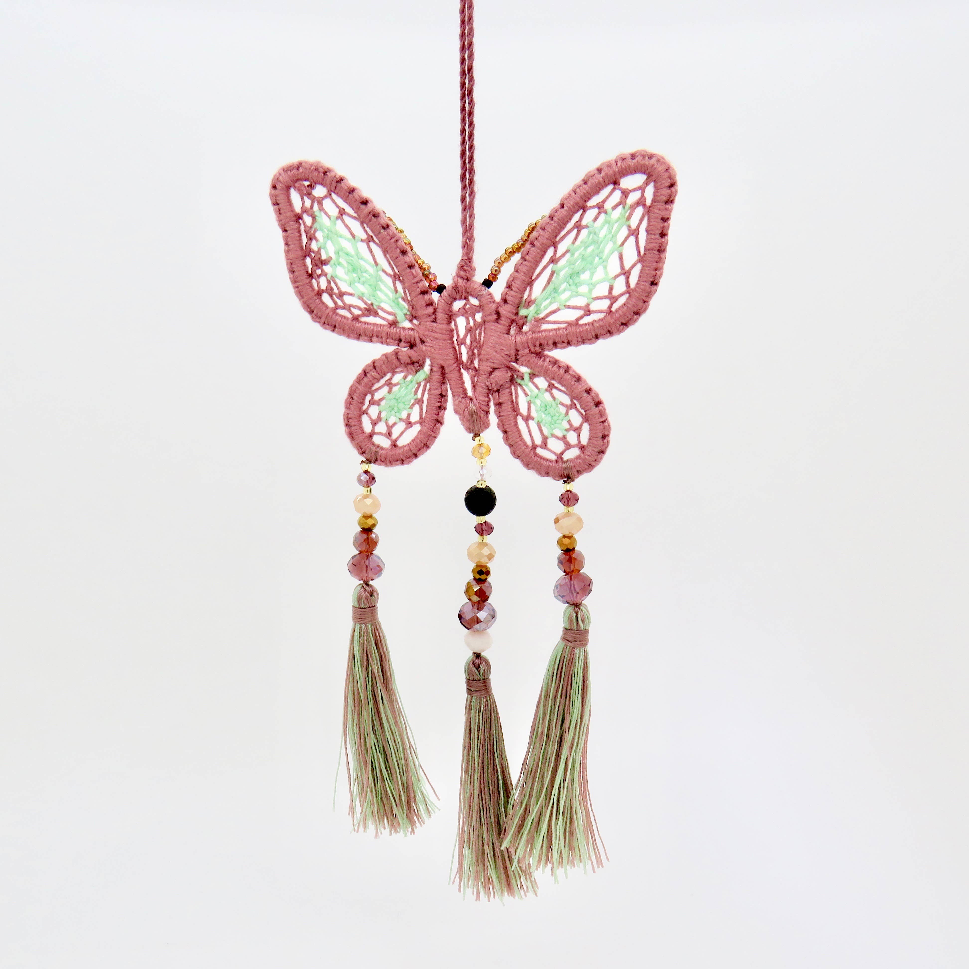 Rosamariposa - Venta al por mayor Atrapasueños - Mariposa - Cazador de sueños con mariposas15