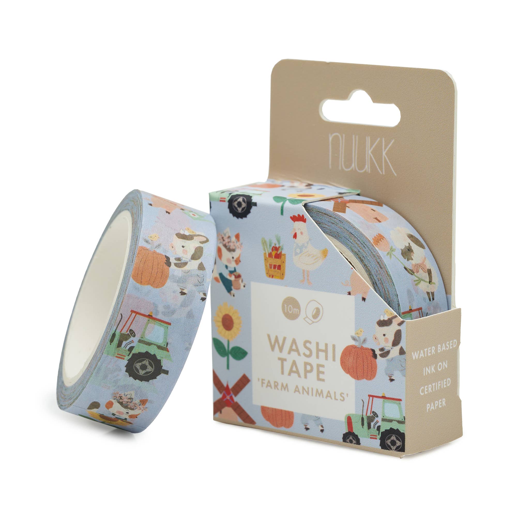 nuukk GmbH - Wholesale Washi Tape - Washi Tape "Farm"