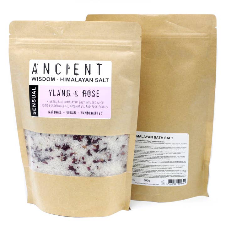 Ancient Wisdom – wholesale Bath salts – Himalayan Bath Salt Blend 500g - Sensual