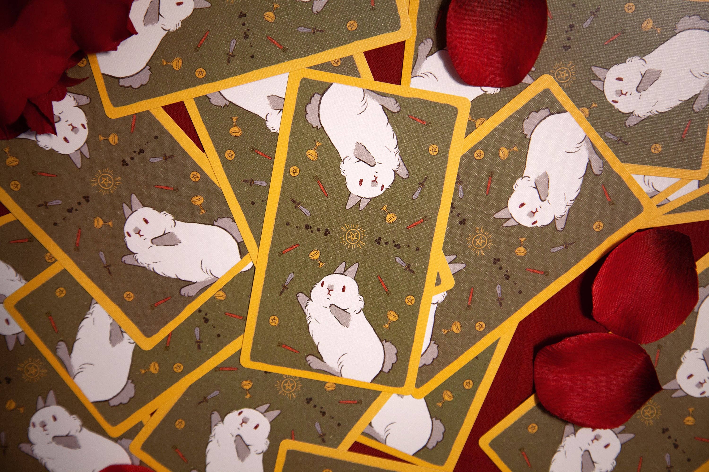 Vermilion Collection - Wholesale Tarot Cards - World of Bunnies Tarot6