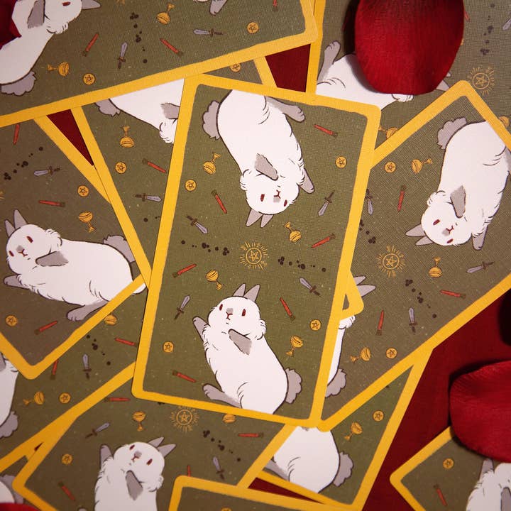 Vermilion Collection - Venta al por mayor Cartas del tarot - Tarot del Mundo de los Conejitos6