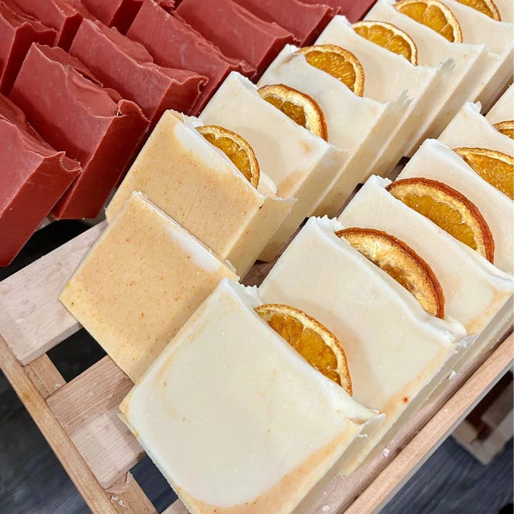 La Sultana - Wholesale Bar Soap - ZEHRA coconut milk soap with jojoba and orange3