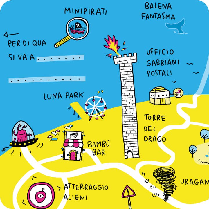 Pollice di panda - Wholesale Coloring Book - Kids & Baby - Map of my adventure1