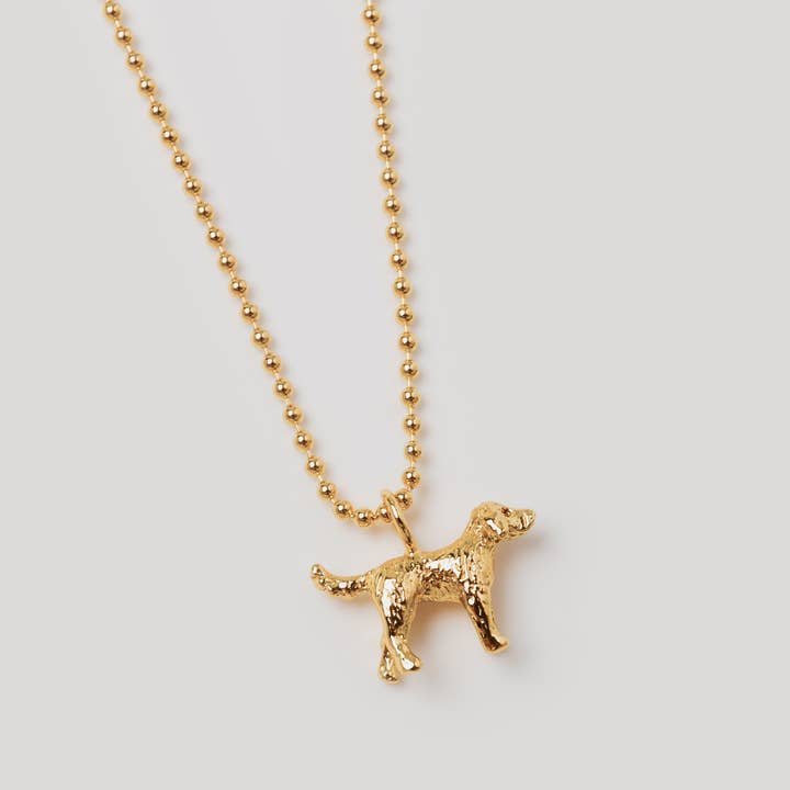 Wolf Circus Jewelry – Großhandel Kette mit Anhänger/Charm – Halskette mit Hundeanhänger aus Gold