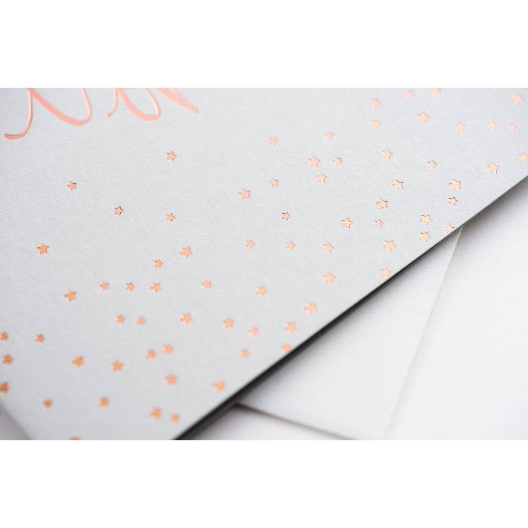 Porchlight Press Letterpress - Vente Cartes bébé - Carte de bienvenue Little One4