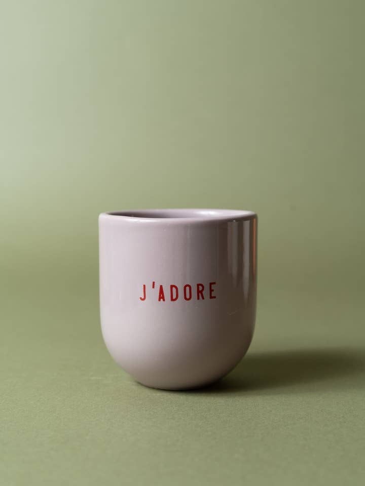 Sisi beker, J'adore lila voor wholesale door Sisi, house of style BV