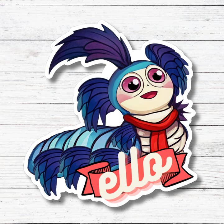 Ello - Autocollant/Magnet Labyrinthe pour la vente par Oily Graphic Creations