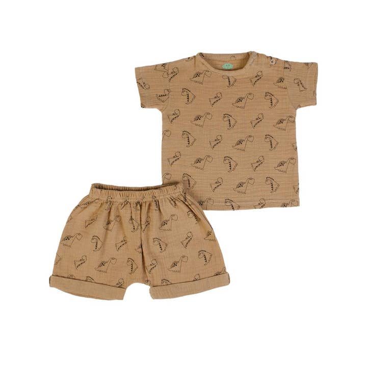 Brown 16131 - T-shirt + shorts (boble) - SS 24 for wholesale on Faire