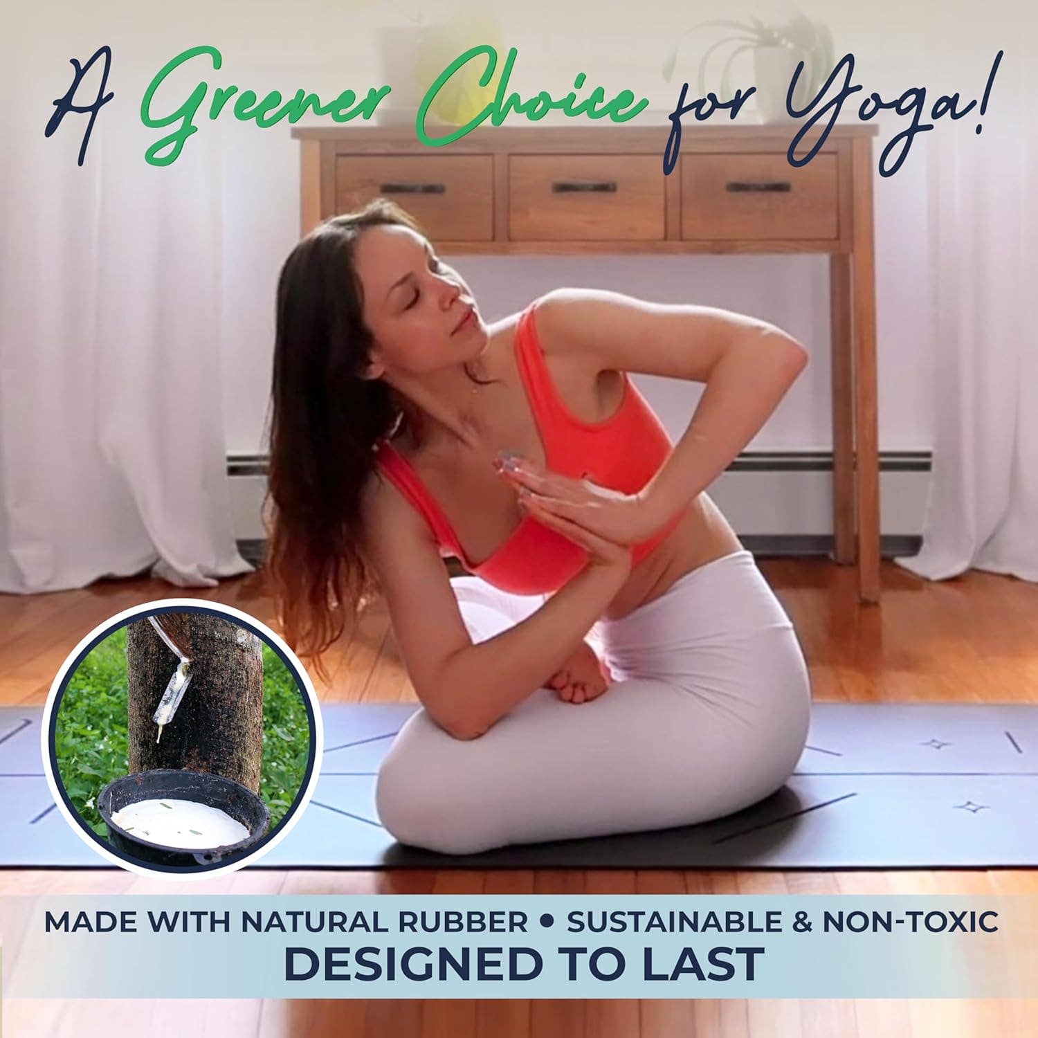 YO GAYO - Vente Tapis de yoga - Tapis de yoga haute performance Eco Balance - 5 mm4