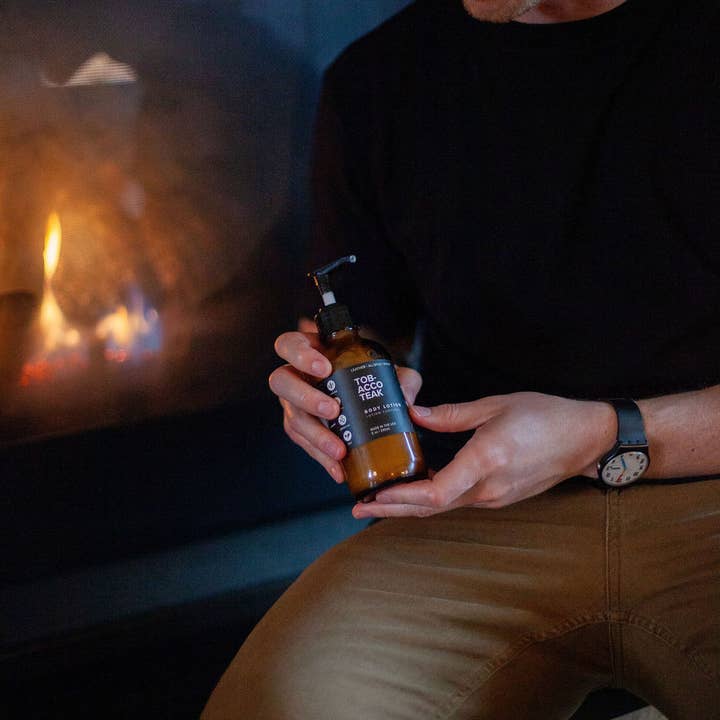 Broken Top Brands - Vente Crème/lotion pour le corps – homme - Lotion pour les mains et le corps Tabac Teck1