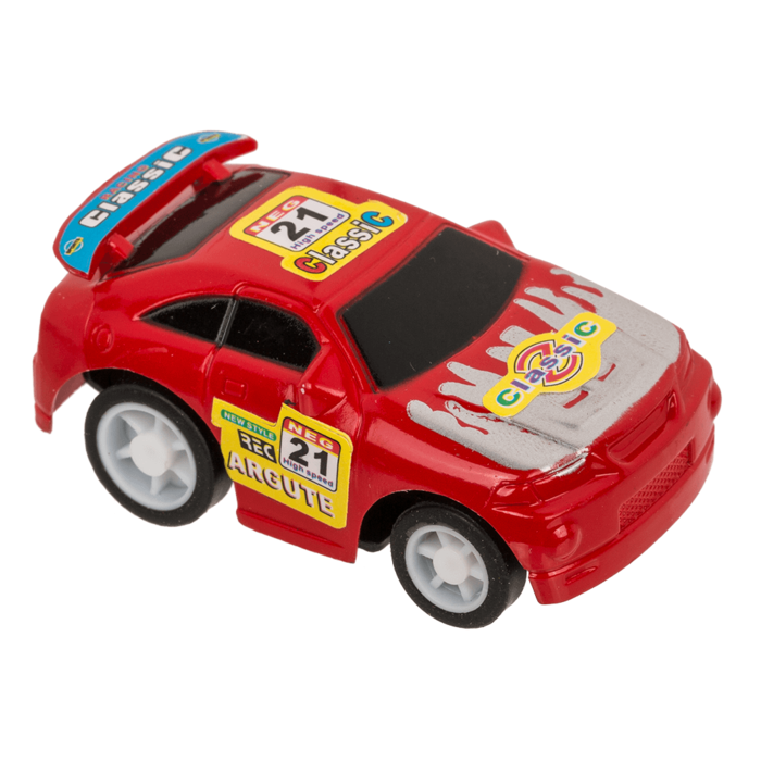 Out of the blue KG - Wholesale Toy Car/Truck - Kids - Racing car with pull back, approx. 5,5 x 4 cm,3