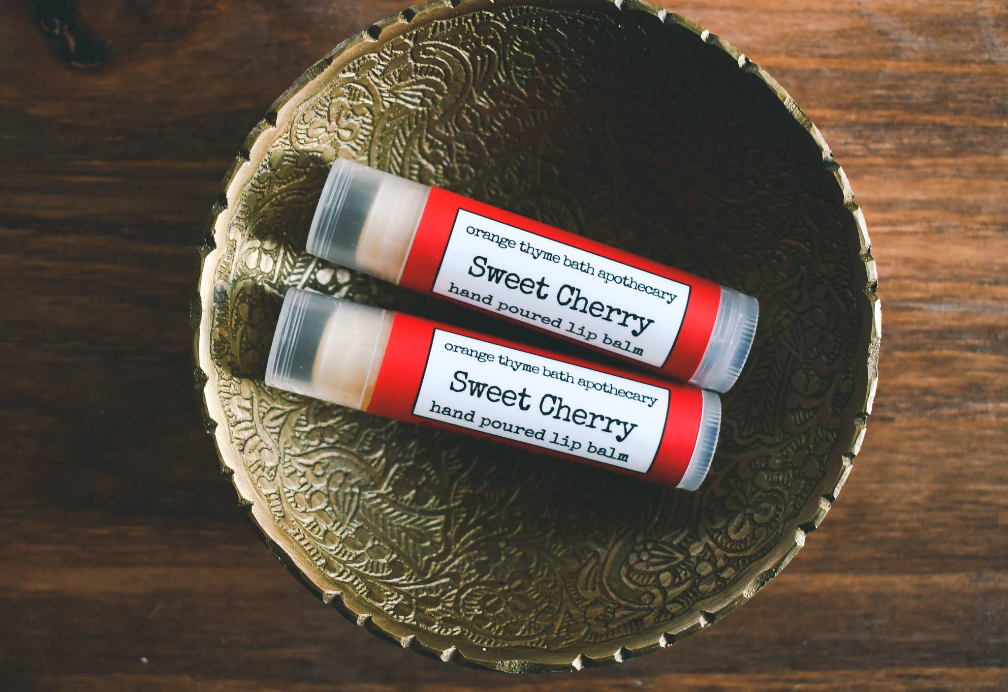 Orange Thyme Bath Apothecary - Vendita all'ingrosso Burro di cacao - Balsamo Labbra Dolce Ciliegia1