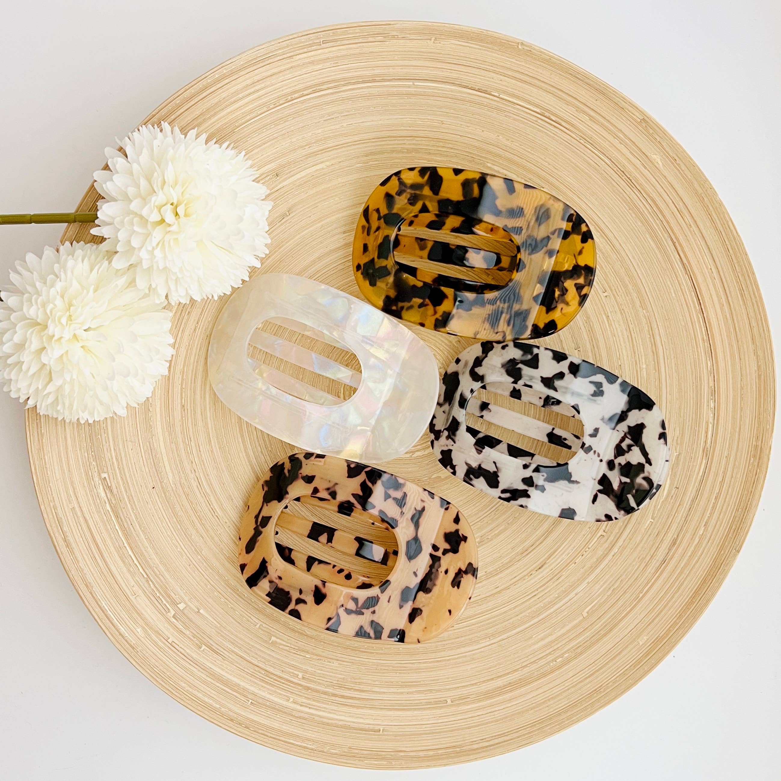 Tiny Gift Society - Wholesale Hair Clip - Women's - Large Flat Claw Clip | Big Clip Energy Funny Flat Hair Claw4