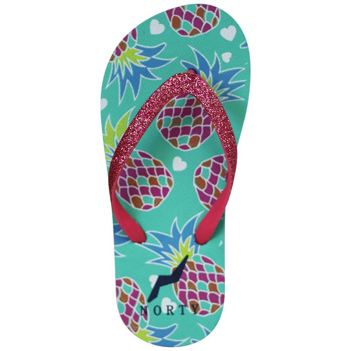 Eastern Off Price – Chinelos - Crianças por atacado – Chinelos Norty Girl para Praia, Piscina, Sandália Quotidiana Sho5