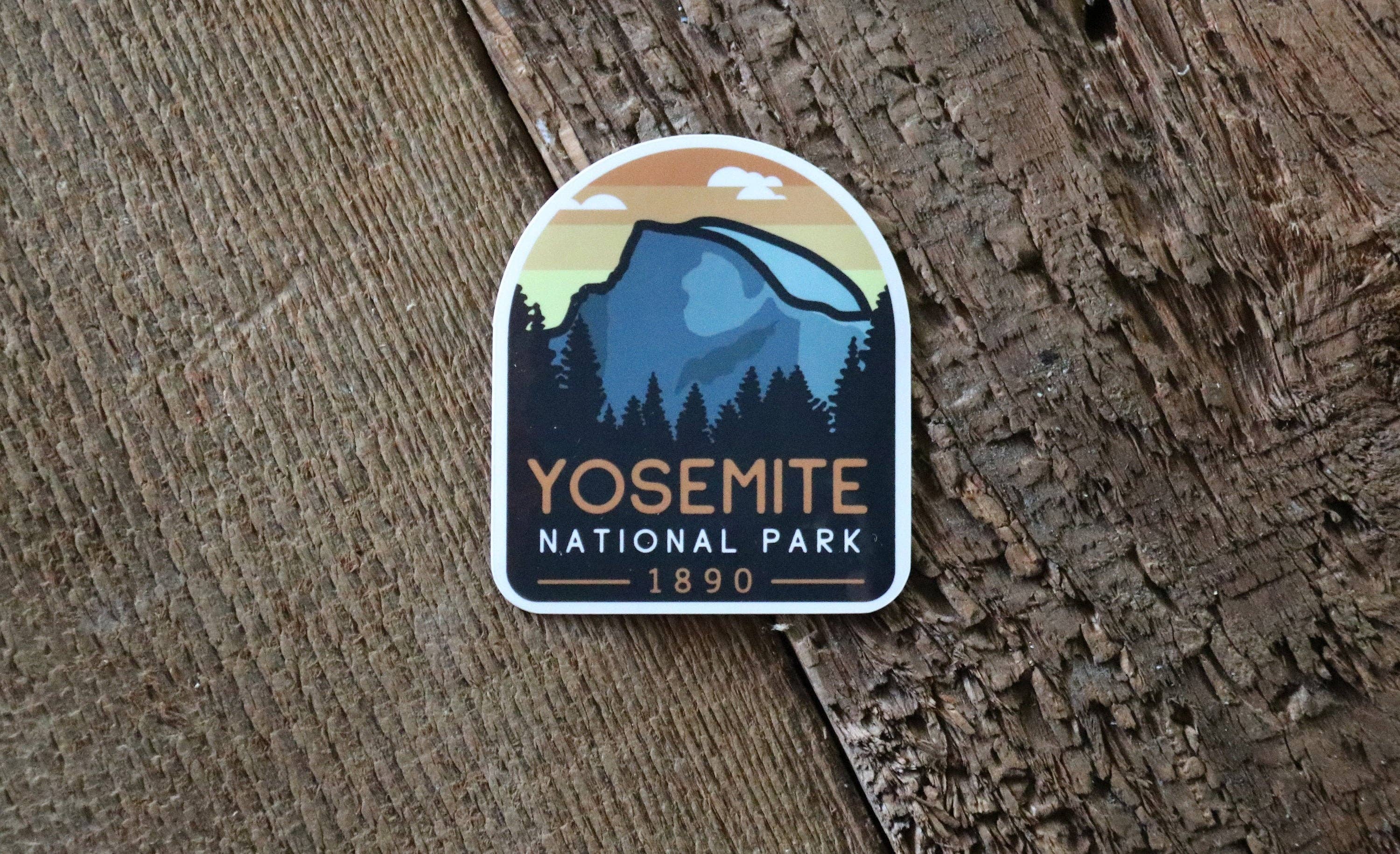 Squatchy - Wholesale Sticker - Yosemite National Park Sticker3
