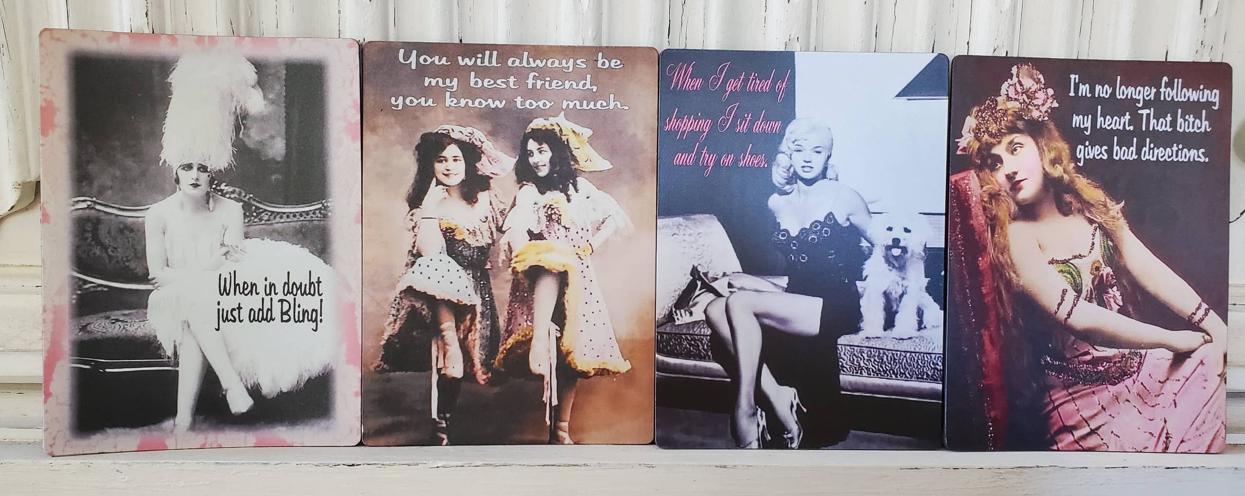 Little Heart Designs - Wholesale Magnet - When I Get Tired Of Shopping Magnet1