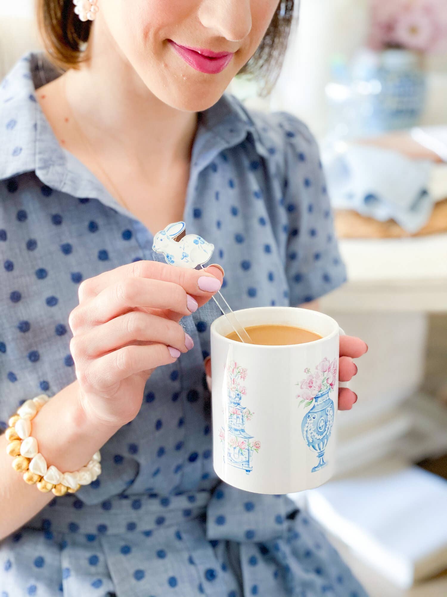 Simply Jessica Marie - Wholesale Coffee Mug - Grandmillennial Mug (Design Wraps Around Mug)1