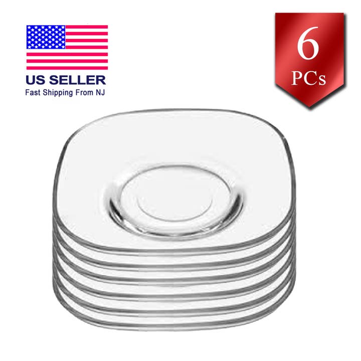 Clear Glass Turkish Tea Saucers Set of 6, 5.5 in and other Purchase Wholesale clear glass coasters. Free Returns & Net 60 Terms on Faire trending on Faire.
