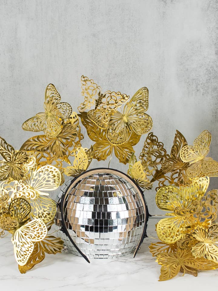 Butterfly Headpiece for Festivals, Weddings, and Events for wholesale by Shutterhaus