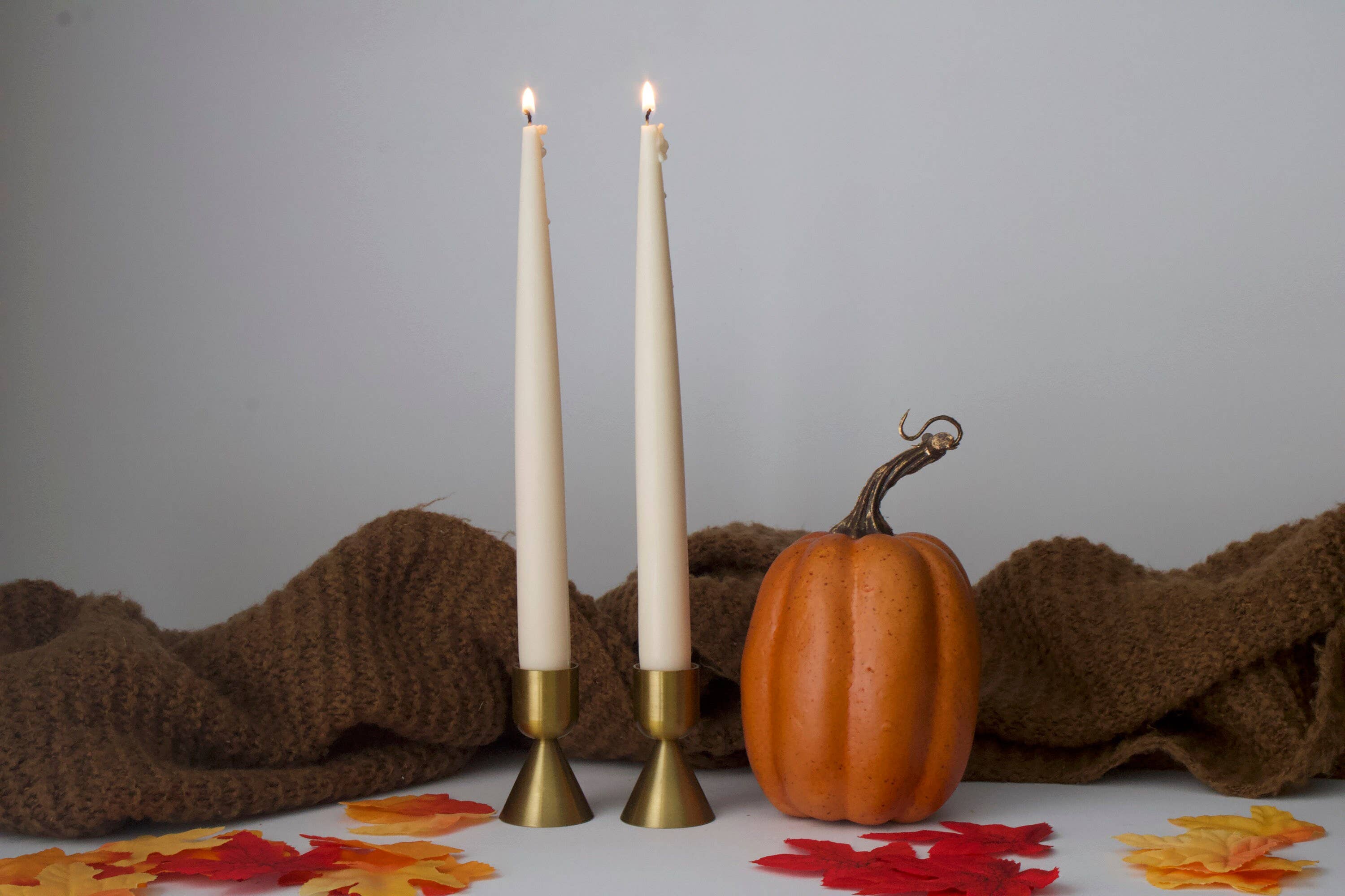 MarneyAsh - Wholesale Tapered Candle/Candlestick - Icicle Taper Candlesticks Set, Beeswax Soy Candle, Candle3