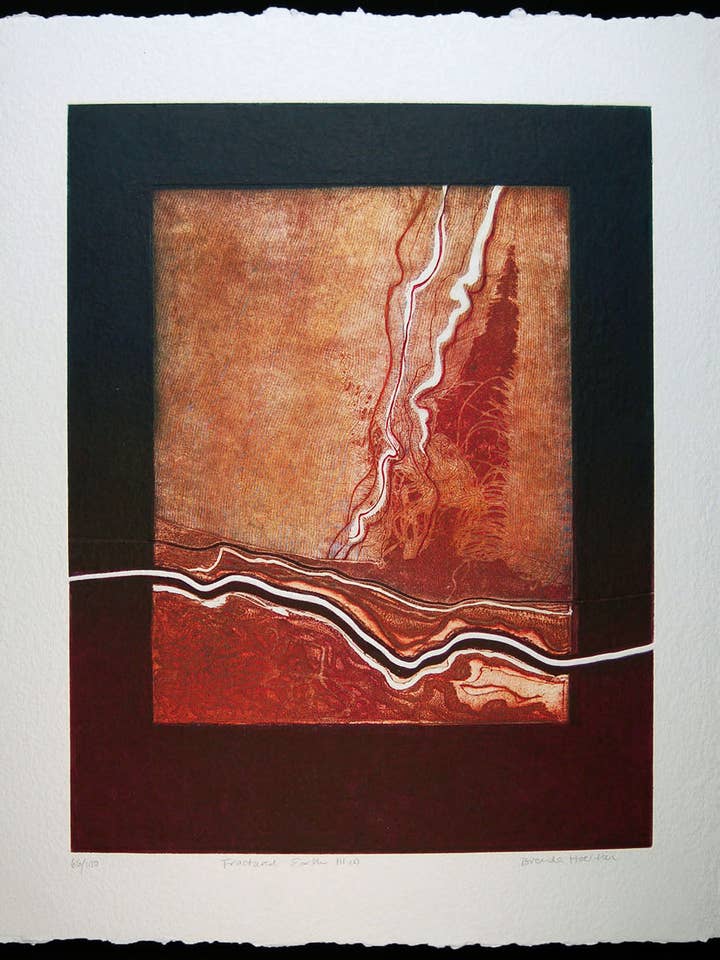 Tierra fracturada III para venta al por mayor de Brenda Hartill