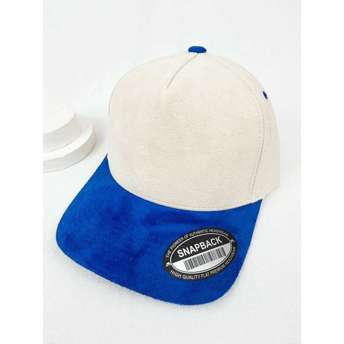 Love and Repeat - Wholesale Baseball Cap - Unisex - Two Tone Faux Suede Snap Back Baseball Cap0