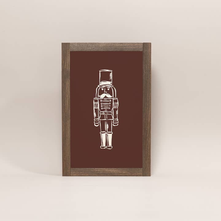 Joyfully Said - Wholesale Art Print - Nutcracker | Vintage Holiday Sketch13
