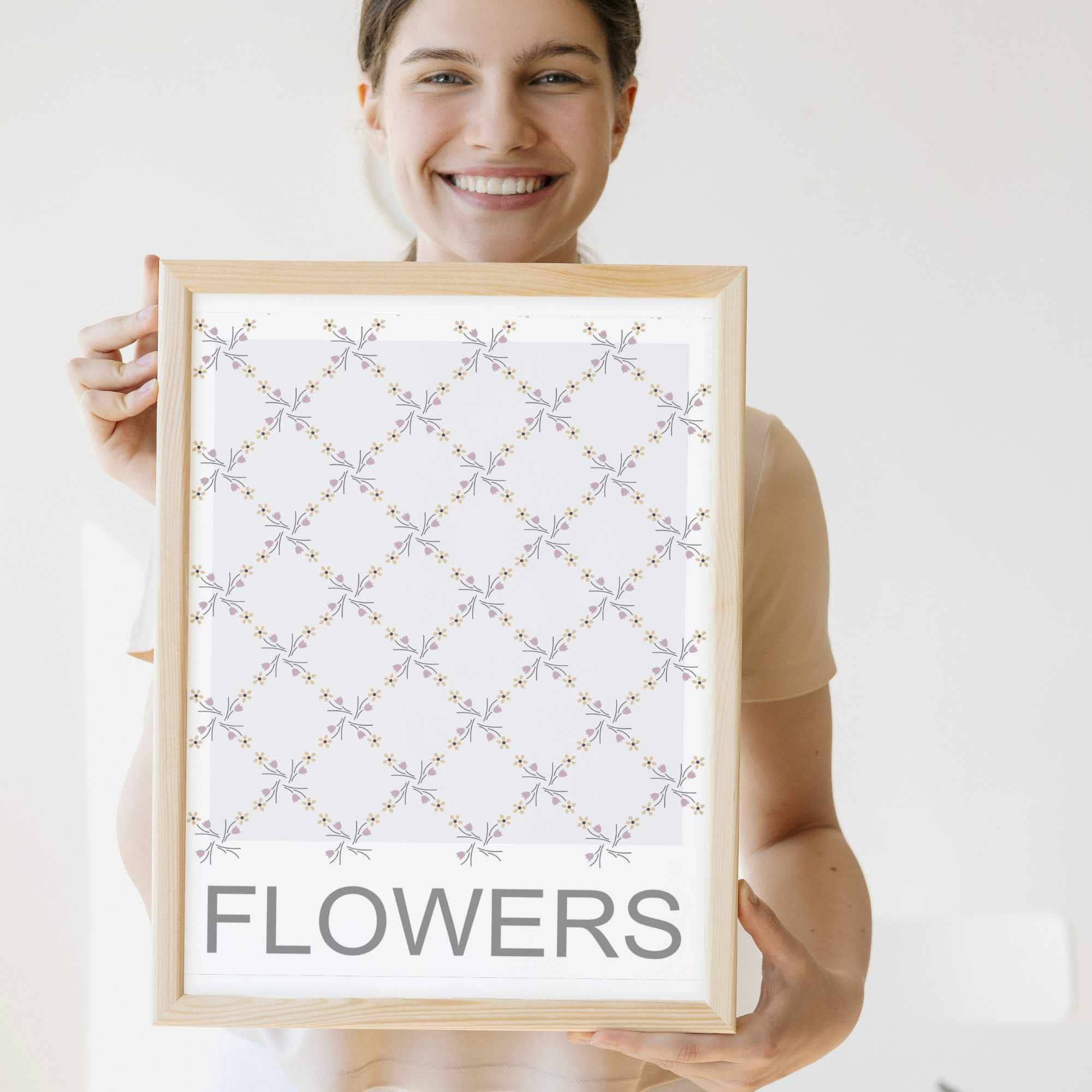 Artnity – Großhandel Poster – Dekoposter mit Blumen Nr. 21