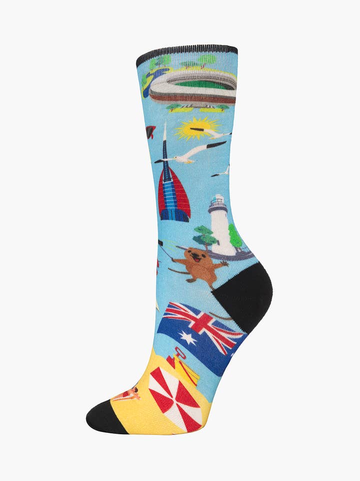 MULTI WOMENS PERTH BAMBOO SOCK for wholesale on Faire0