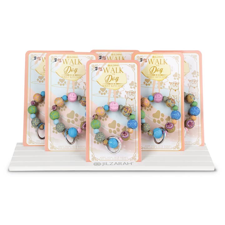 Walk the Dog sleutelhanger collectie voor wholesale door JILZARAH