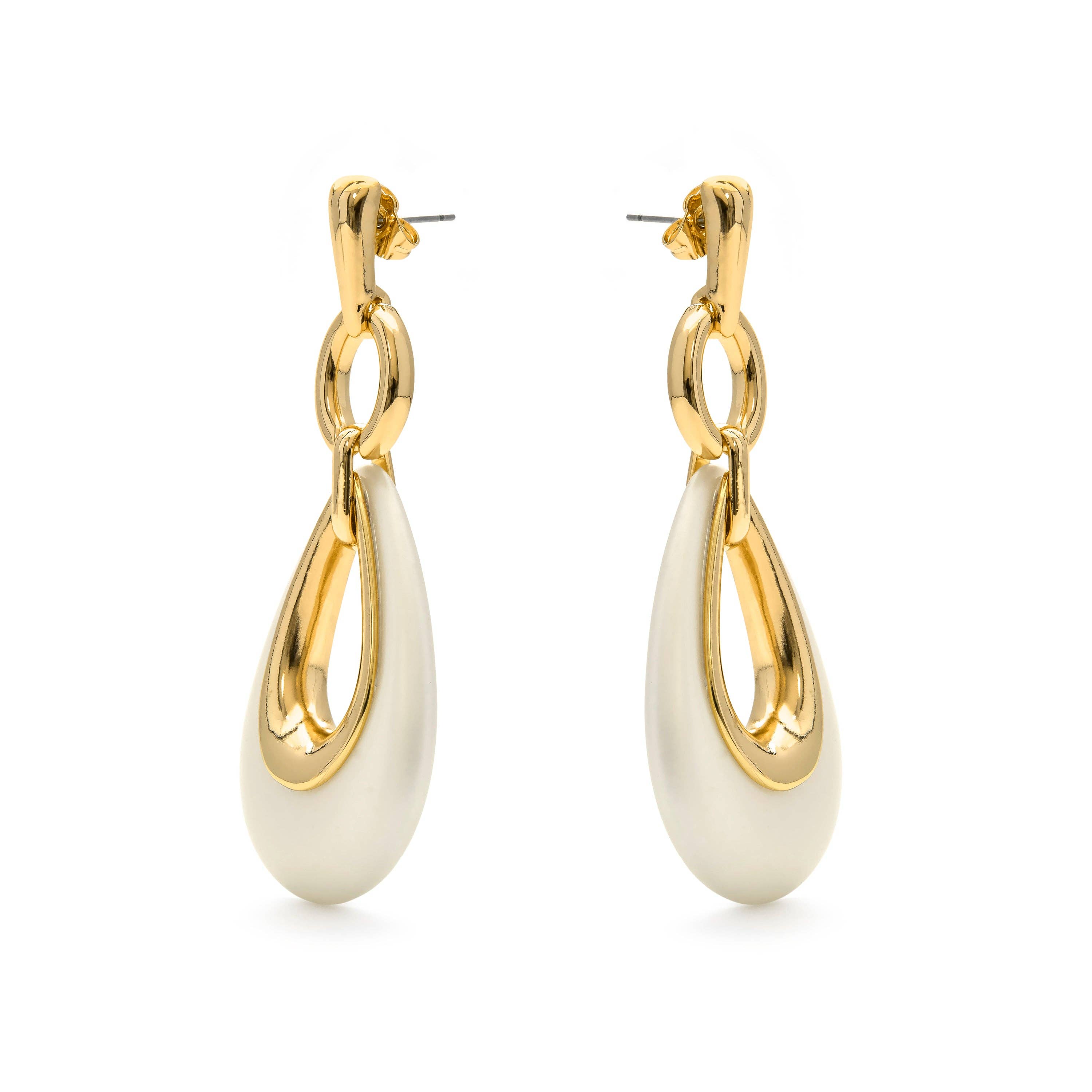 Luxenter – Engroshandel Hængeøreringe og creoløreringe – 18k guldgule øreringe - Humola2