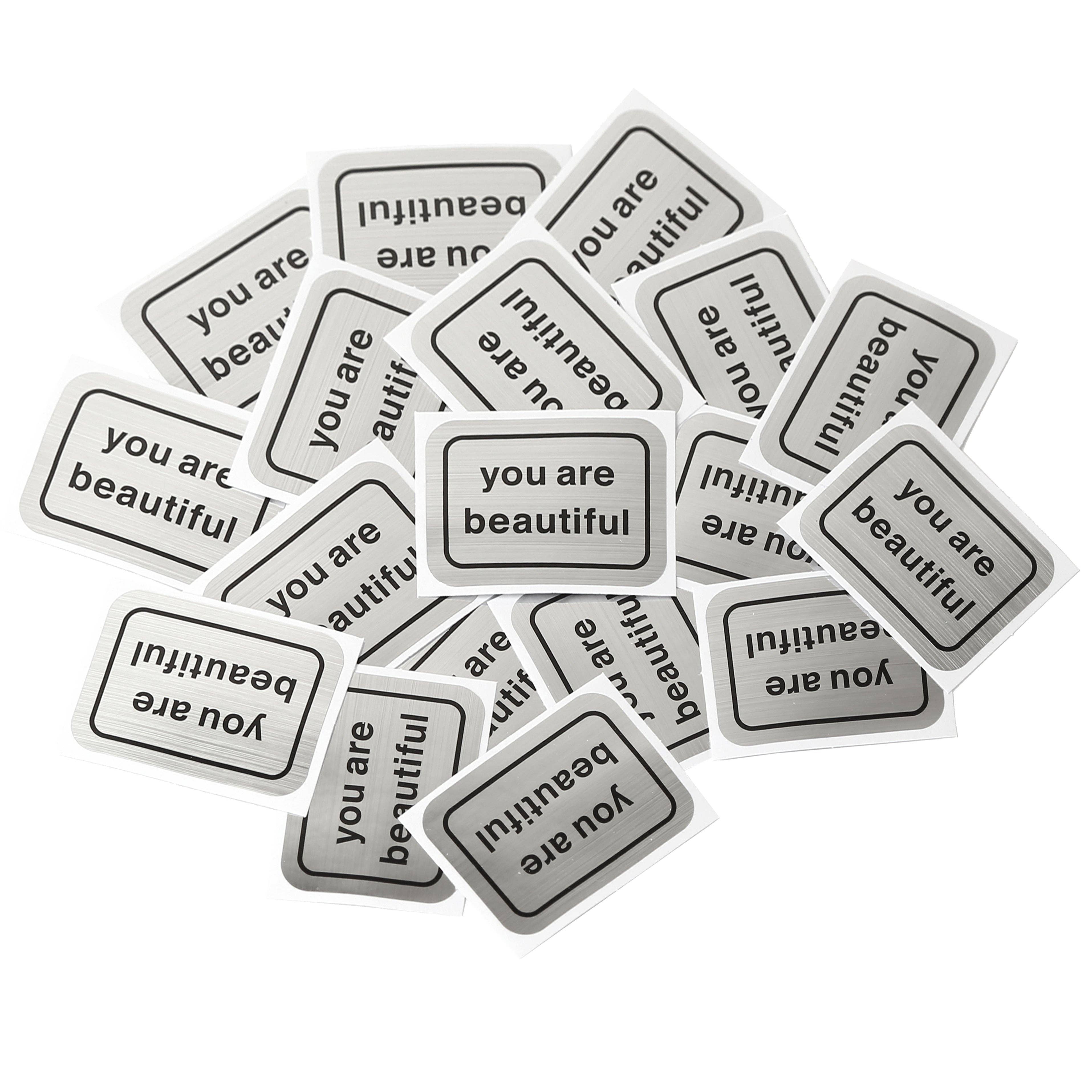 You Are Beautiful - Wholesale Sticker - The Original You Are Beautiful Sticker - 20 Pack2