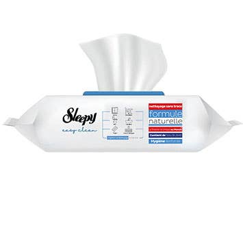 sleepy - Vente Lingettes de nettoyage multi-usage - Sleepy Easy clean Lingette au bicarbonate Eau de Javel