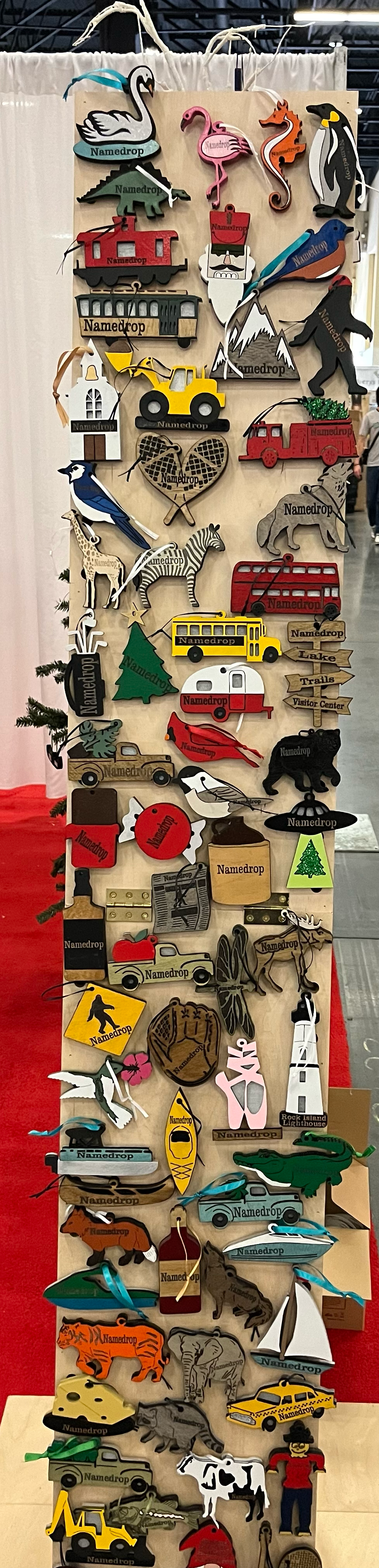 Room To Improve - Wholesale Ornament - Custom Vintage Red Truck Ornament1