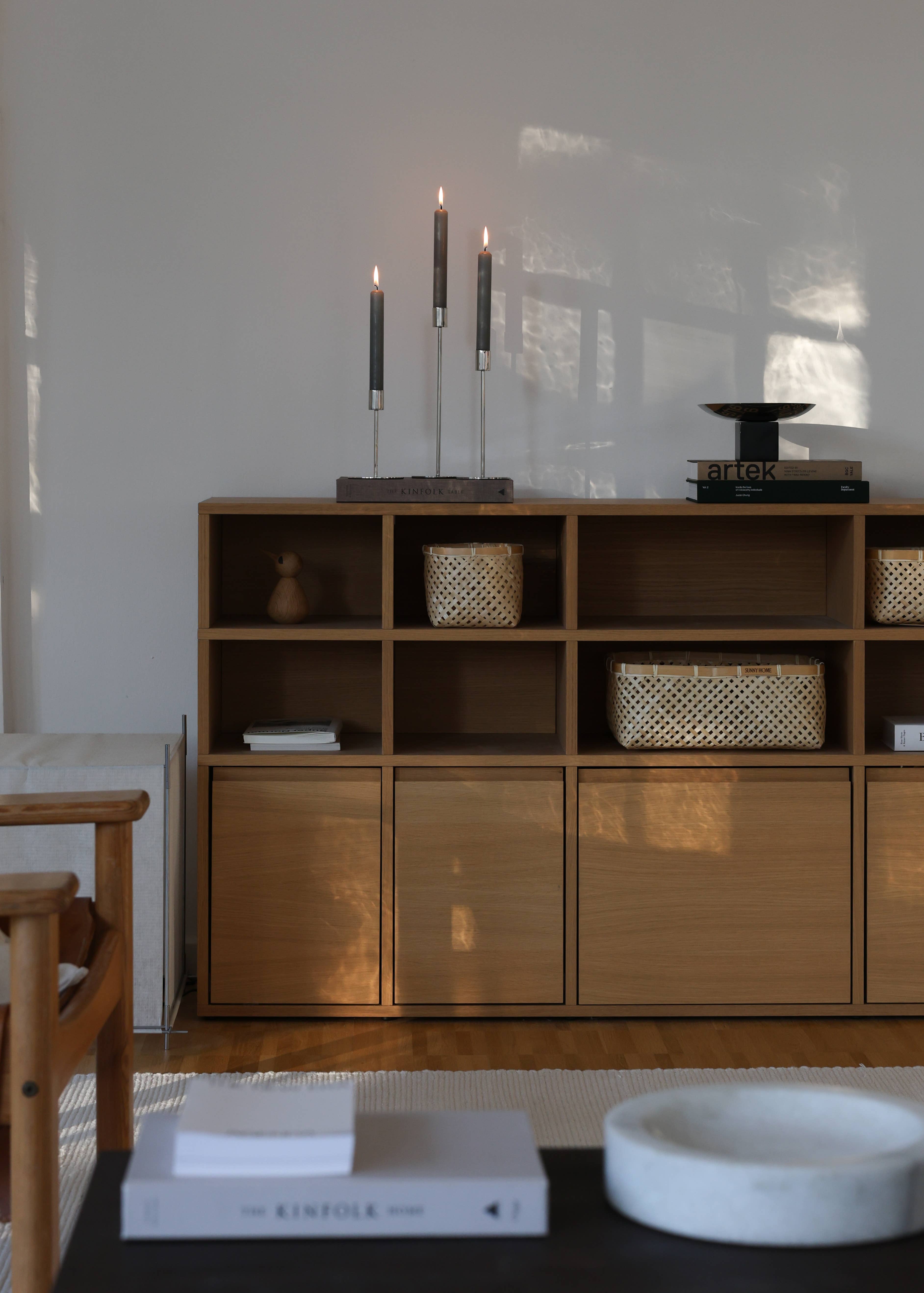 SUNNY HOME - Wholesale Candle Holder - Silver Doric Candle Holder Set of 34