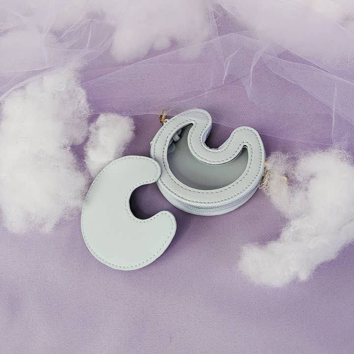 Kittynaut – wholesale Nyckelringar - Dam – Moon Ita Nyckelring - Solig Blå