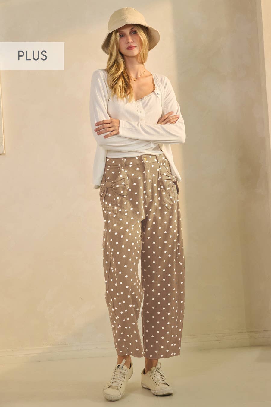 Oddi - Wholesale Pants - Women's - Plus High-rise Printed Denim Pants2