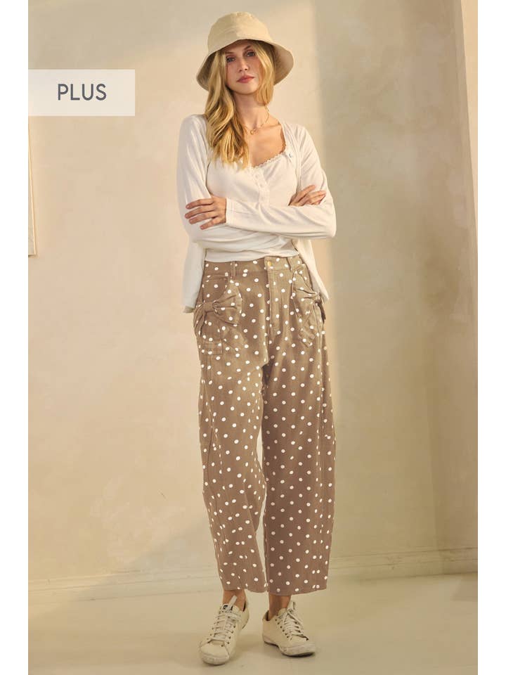 Oddi - Wholesale Pants - Women's - Plus High-rise Printed Denim Pants2