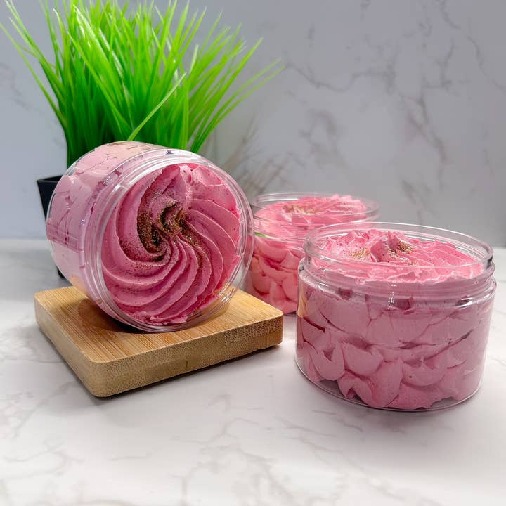 Eliza Soaps - Wholesale Whipped Soap - Strawberry Daiquiri - Soap Whip - Cocktail Theme Soap