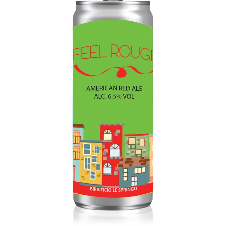 Birrificio Le Springo - Venta al por mayor Cerveza - Feel Rouge - CERVEZA ROJA AMERICANA