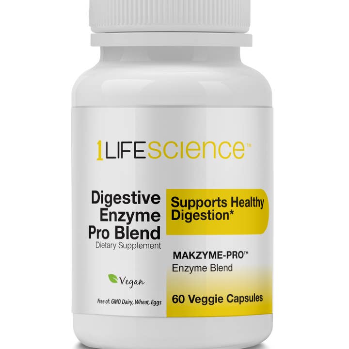 1 Life Science - Wholesale Oral Supplement/Vitamin - Digestive Enzyme Complex 60Vcap