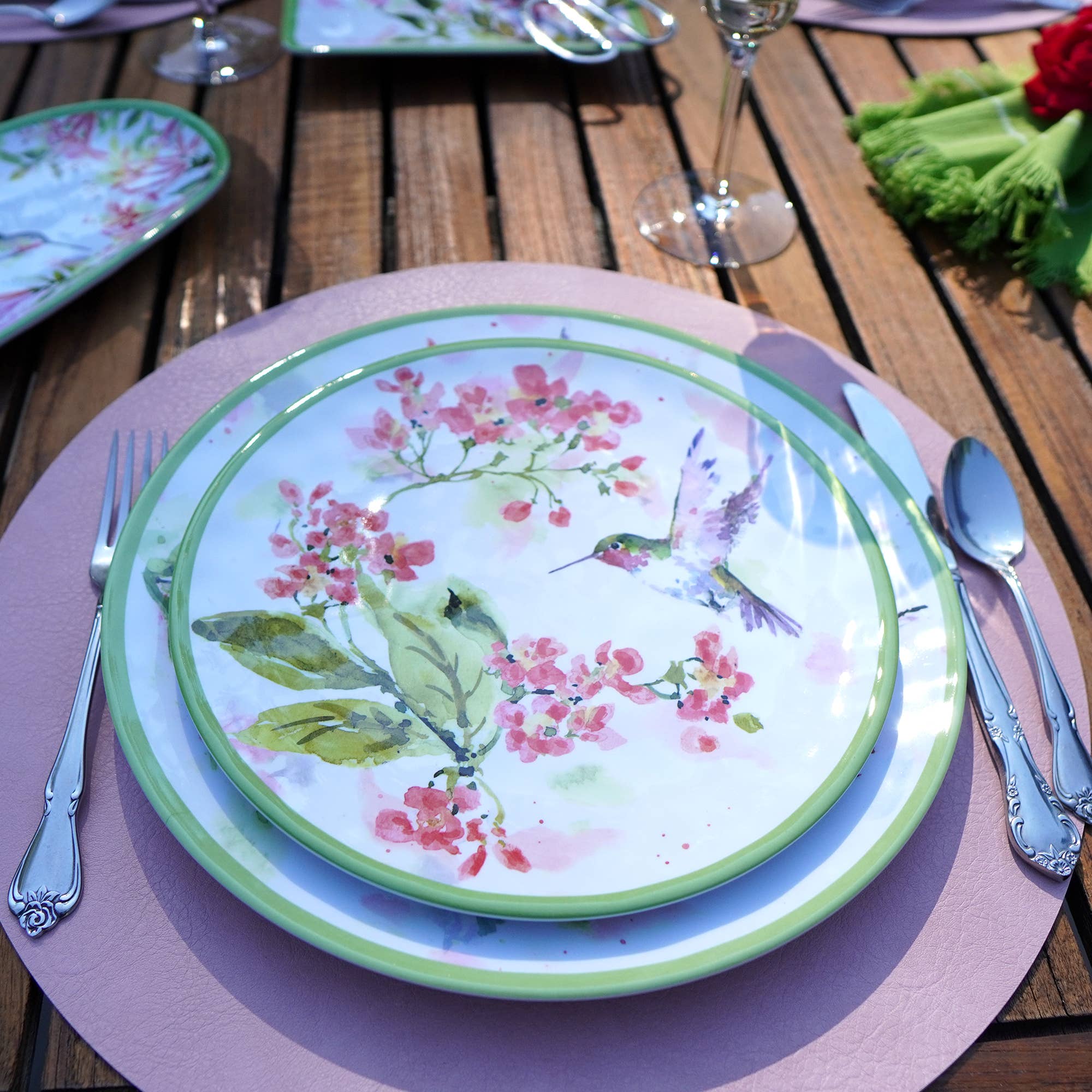 Certified International - Wholesale Salad Plate - Hummingbirds Salad Plate 9in4