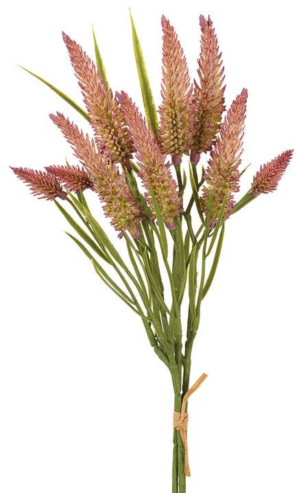 Will's Company - Wholesale Artificial Flowers - Artificial Narrow Leaved Clover Flower Bundle - 2 colors2