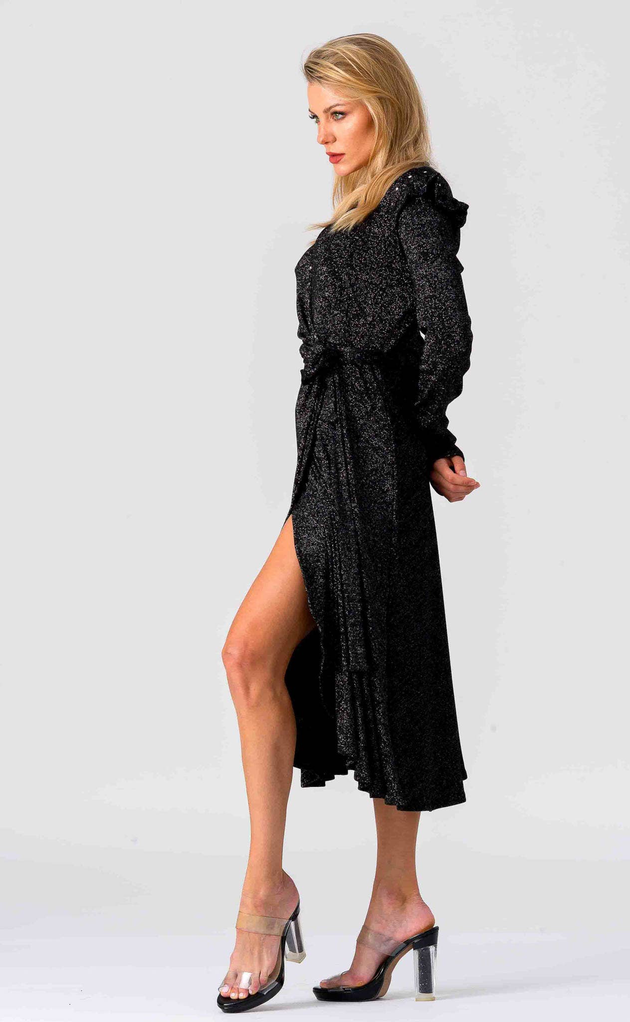 Ibiza Stones – wholesale Klänning - Dam – Dolly Lurex klänning5