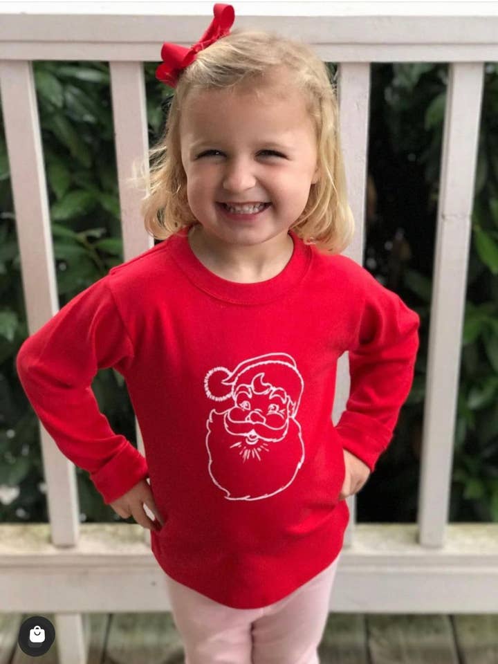 Kerst T-shirt Top voor kinderen voor wholesale door Little Hoot Designs