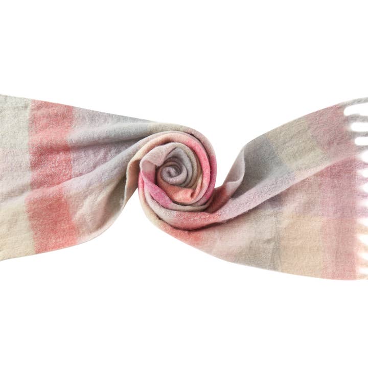 Pomelo paris - Wholesale Scarf - Women's - CHAP Multicolor - Pack of 12 PCS6